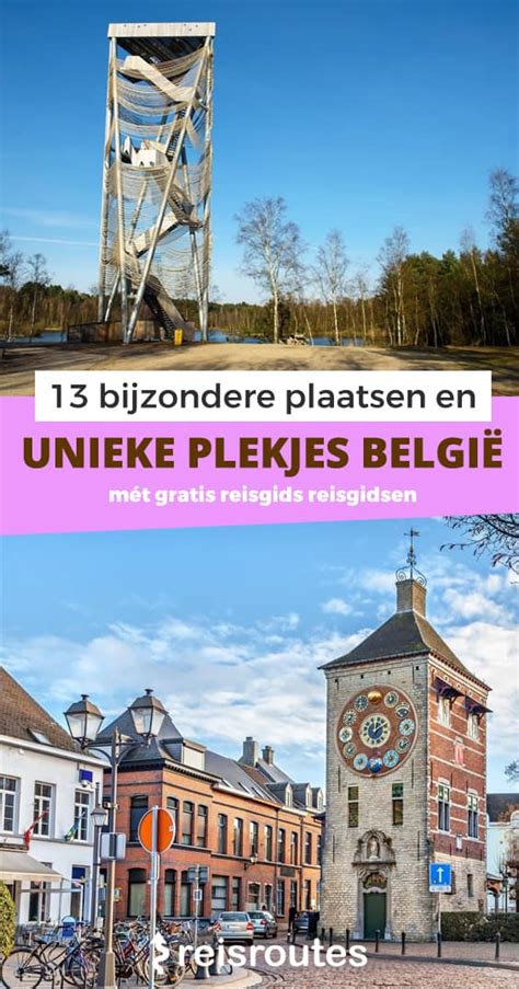 13 x mooiste, unieke & bijzondere plekken in België + kaartje